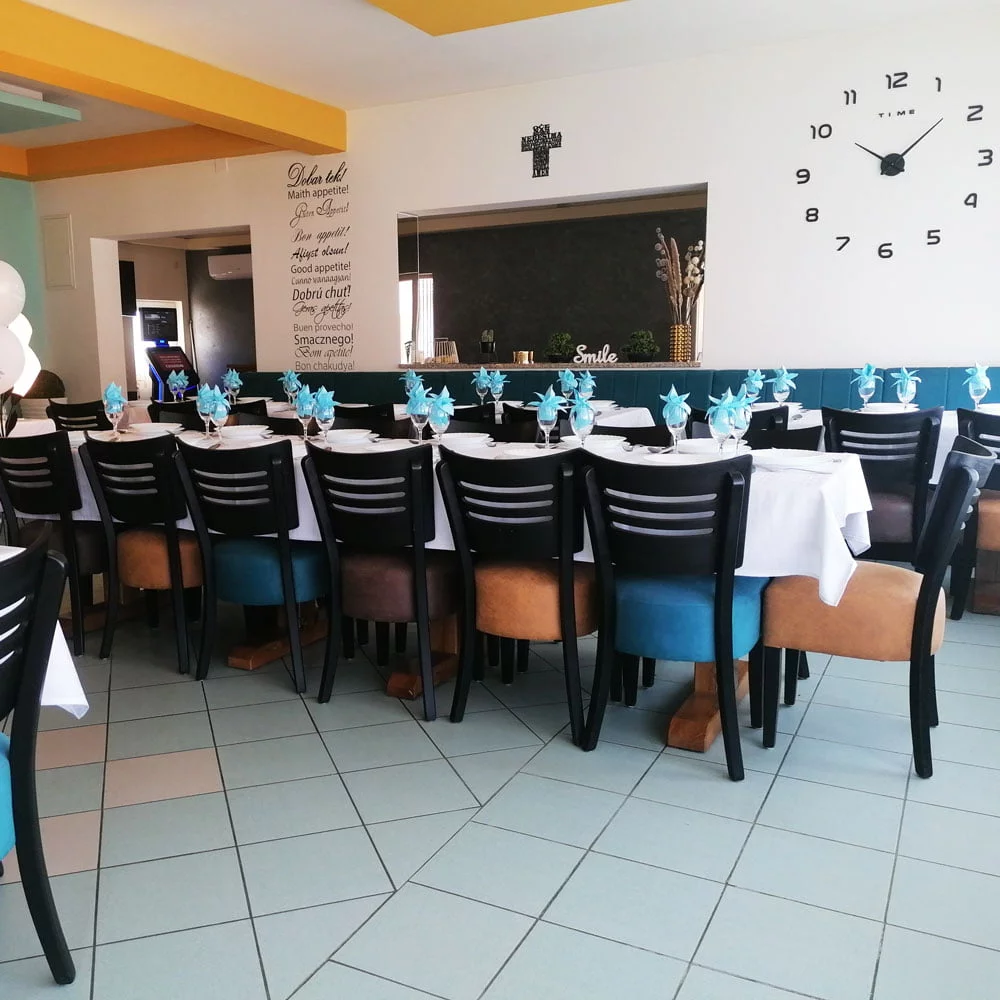 Unutrašnjost lokala Bistroa Velkec